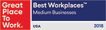 Great Place to Work Medium Businesses 2018